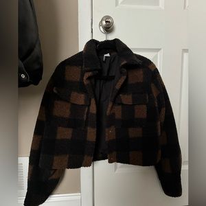 Teddy checkered jacket